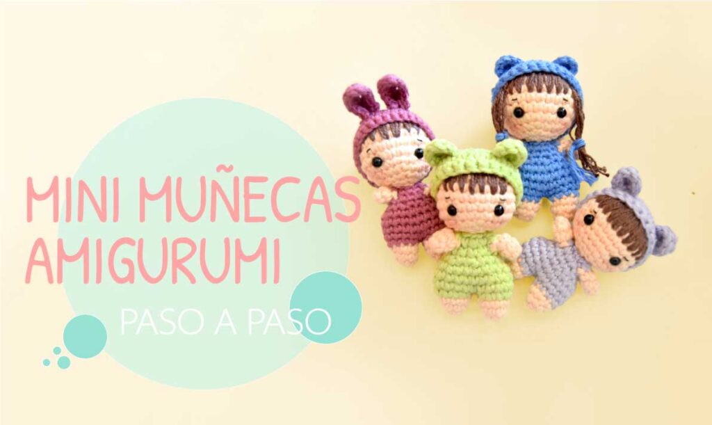 mini muñecas amigurumi