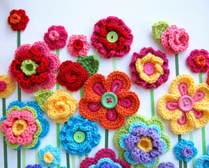 flores a crochet